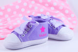 Purple Star, Baby Girl Shoes, Personalized Baby Shoes, Baby Shoes, Infant Shoes, Soft sole, Baby Gifts, Personalized Baby Gift
