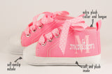Baby Girl Sneakers, baby shower gift, first birthday outfit, baby outfit, newborn outfit, Baby Girl Shoes, 1st birthday gift