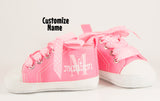 Baby Girl Sneakers, baby shower gift, first birthday outfit, baby outfit, newborn outfit, Baby Girl Shoes, 1st birthday gift