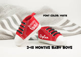 Little Brother Baby High Tops, Personalized Baby Shoes, personalized baby shoes Baby Shoes, Infant Shoes, Baby Gifts, Personalized Baby Gift