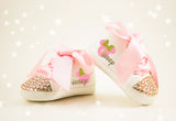 Minnie Mouse Baby Shoes, Minnie Baby Shower, Baby Birthday Gift, Personalized Baby Gift, Baby Shoes, Infant Shoes