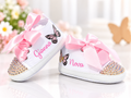 Personalized Butterfly Baby Girl Shoes – Birthday Shoes & Baby Shower Gift
