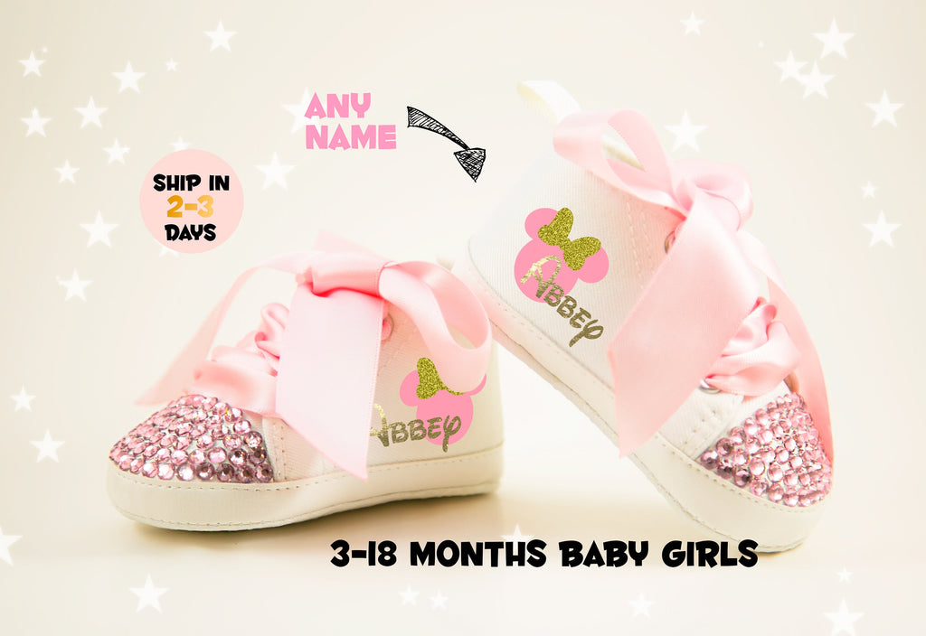 Minnie Mouse Baby Shoes