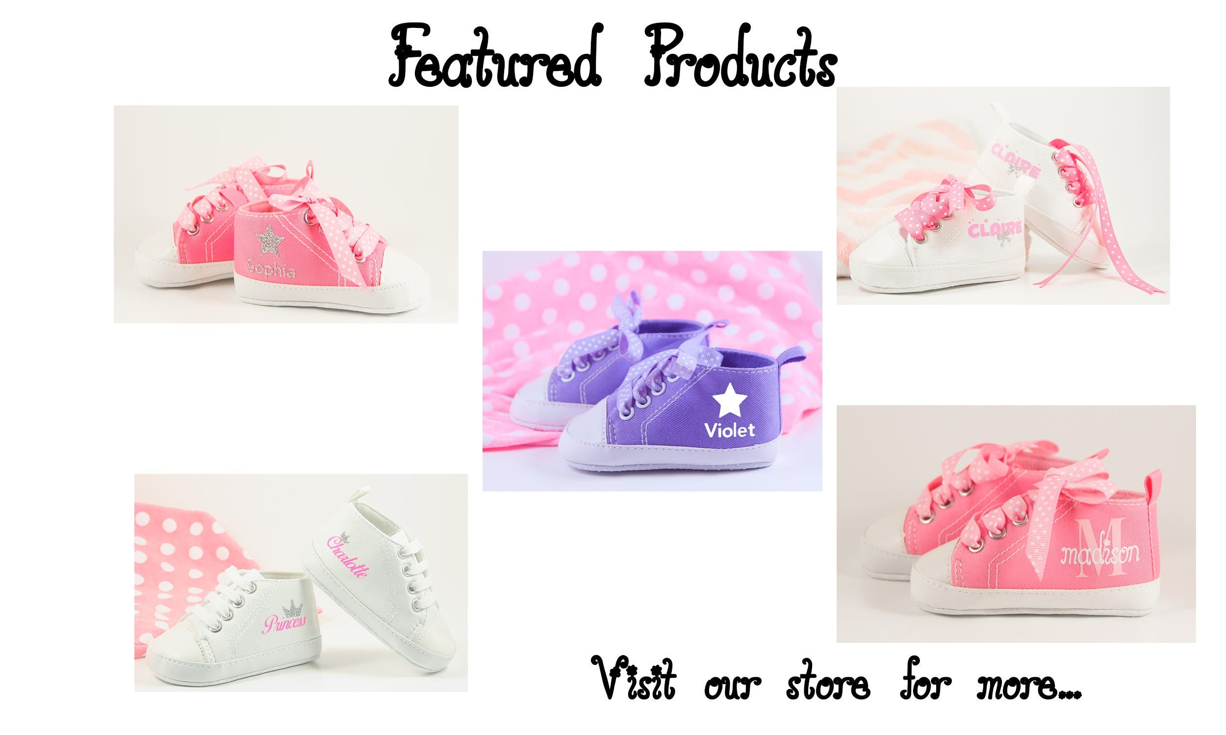 Purple cute high tops, Baby Girl Shoes, Personalized Baby Shoes, Baby Shoes, Infant Shoes, Soft sole, Baby Gifts, Personalized Baby Gift