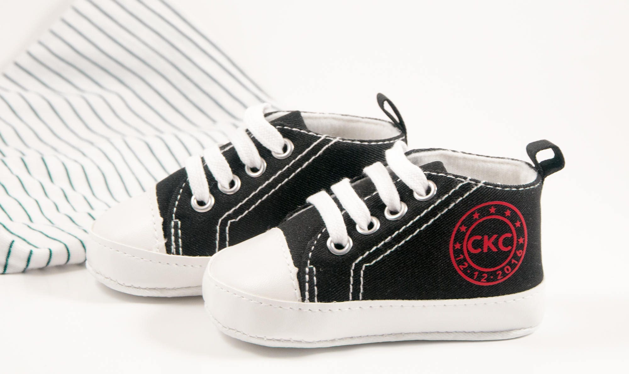 Black high tops, Personalized Baby Shoes, Personalized Shoes, Baby Shoes, Infant Shoes, Soft sole, Baby Gifts, Personalized Baby Gift