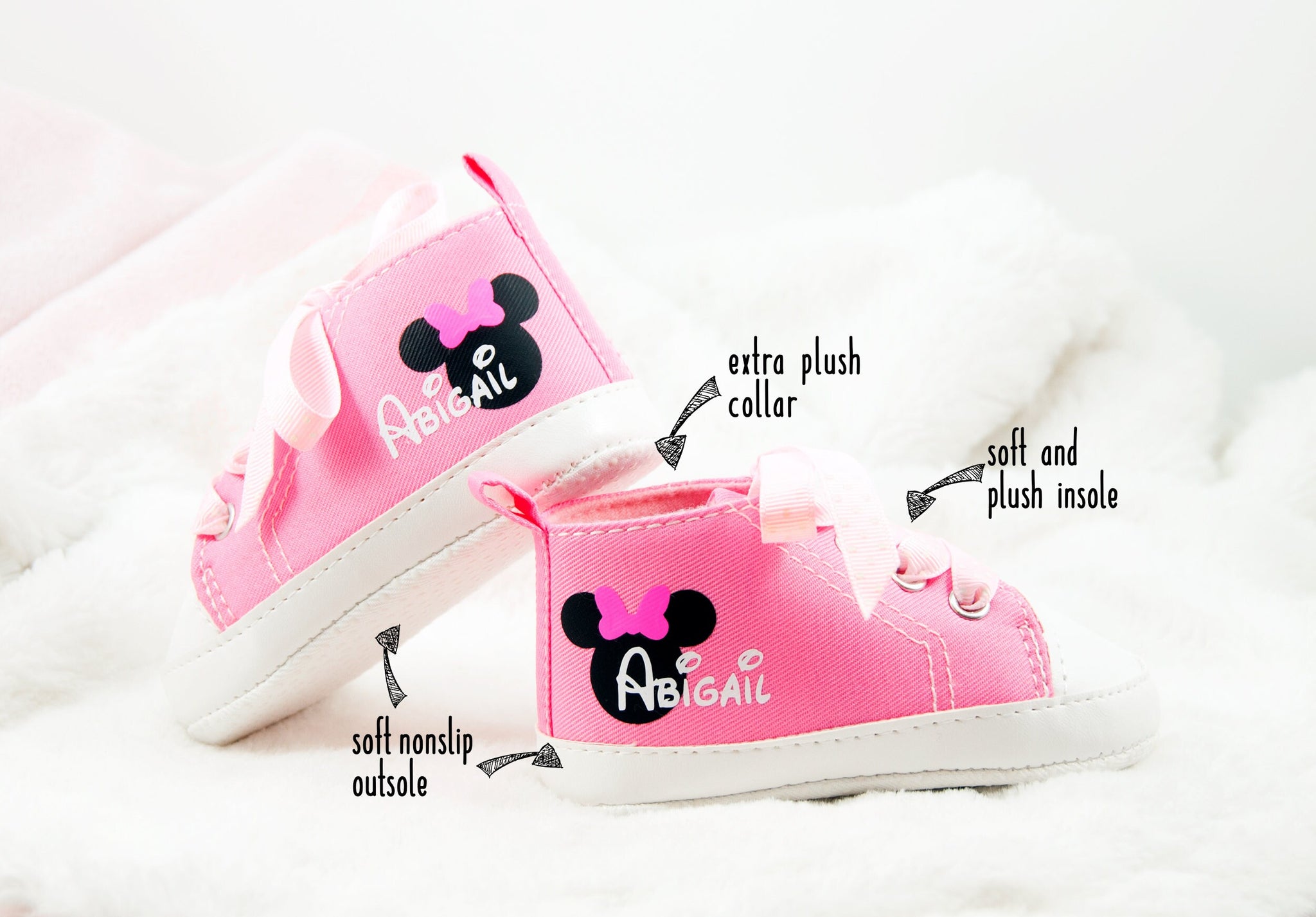 Baby minnie mouse shoes on sale