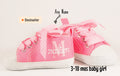 Personalized Pink High-Top Baby Girl Shoes – Monogrammed and Adorable