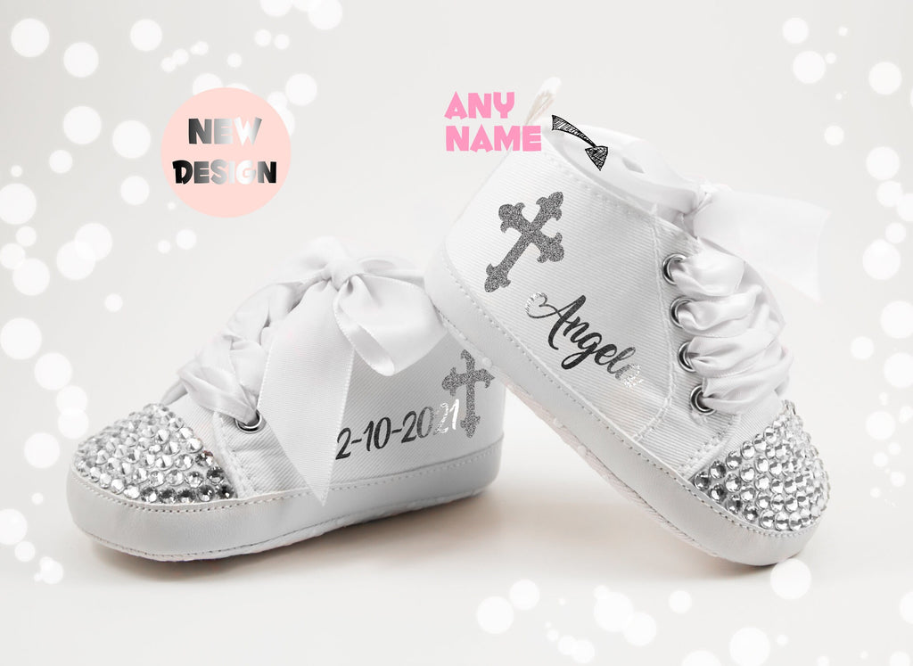 Baptism Girl Shoes, Baby Girl Baptism Outfit, Baptism Booties, Christening Shoes Girl, God Mother Gift, Baby Girl Baptism Gift
