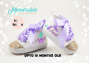 Mermaid on sale baby shoes