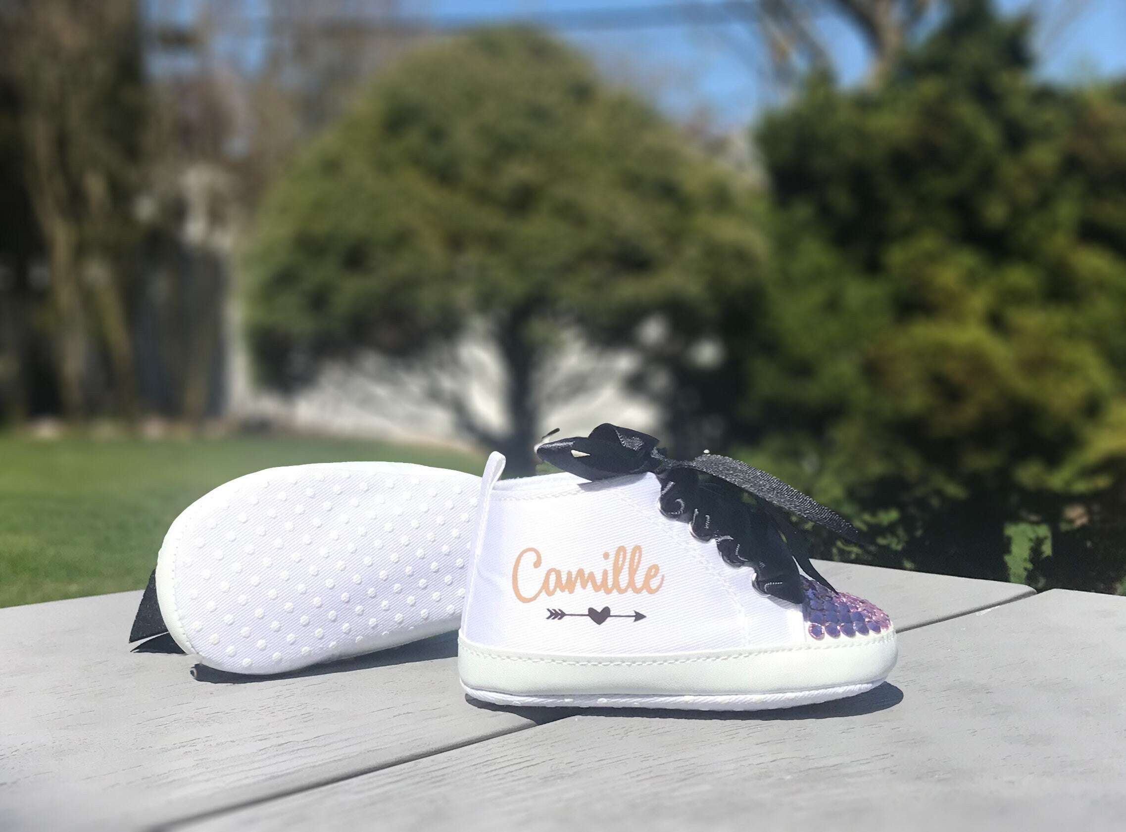 Wild one Baby Girl Shoes, Perfect for One Year Old Wild One Theme Birthday
