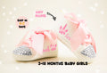 pink unicorn baby shoes